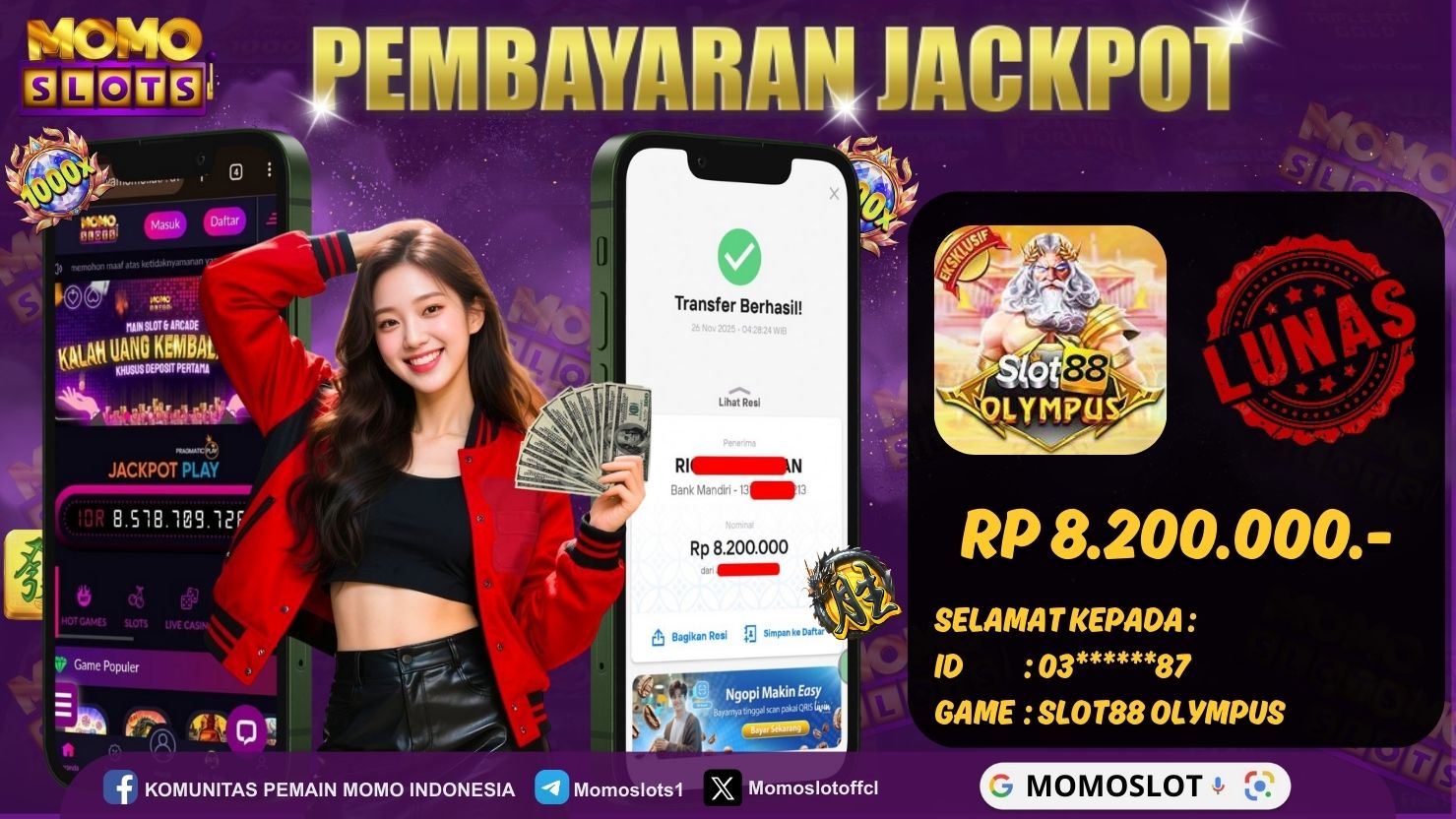 MOMOSLOTS JACKPOT SLOT SLOT88 OLYMPUS